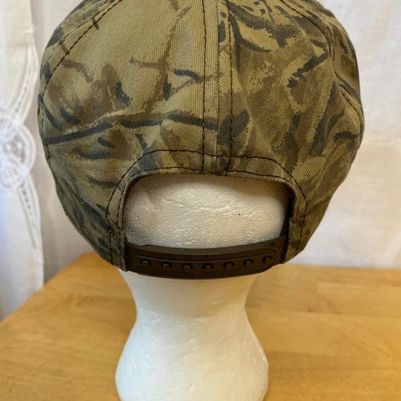 Realtree Green and Brown Camo NI Steel Adjustable Baseball cap - Picture 5 of 8
